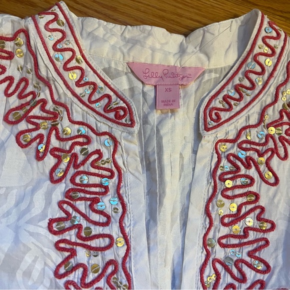 Lilly Pulitzer Sarasota Tunic size XS - Picture 4 of 6